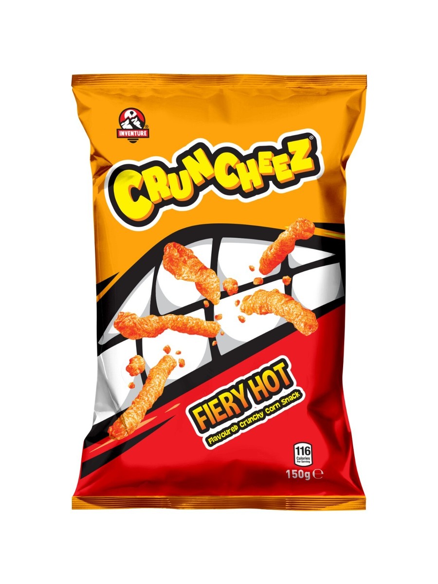 CRUNCHEEZ FIERYHOT 150G