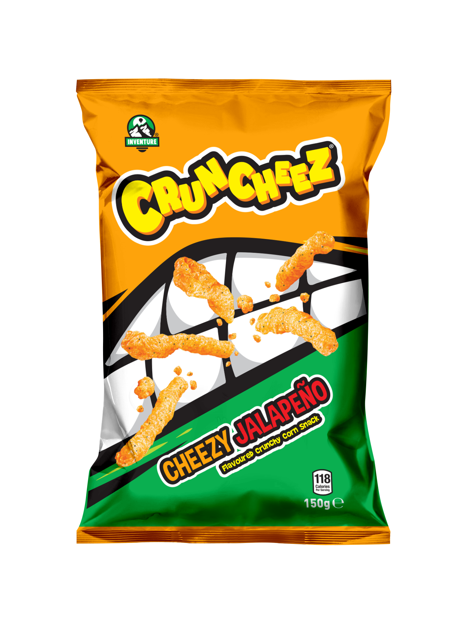 CRUNCHEEZ CHEEZY JALAPENO 150G